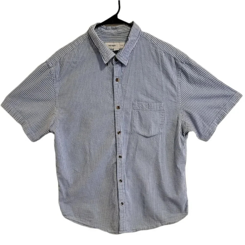 Men's Old Navy Short Sleeve Shirt (XL Slim)